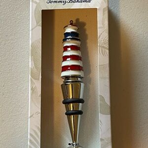 TOMMY BAHAMA Wine Stopper - Lighthouse